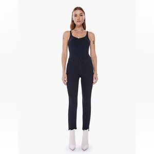 Mother desc mid rise dazzler ankle step dry wash not guilty size 30